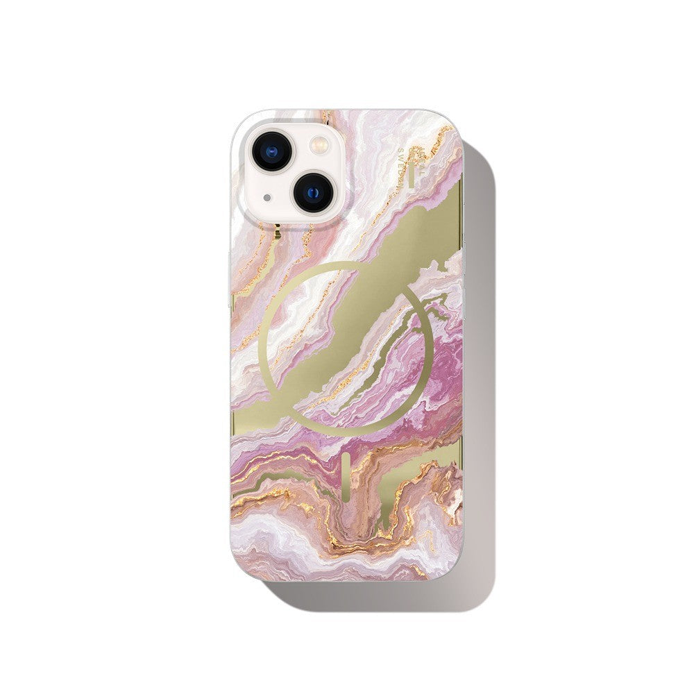 Ideal of Sweden iPhone 13/14/15/16e/17e Deksel Mirror Case MagSafe Agate Halo