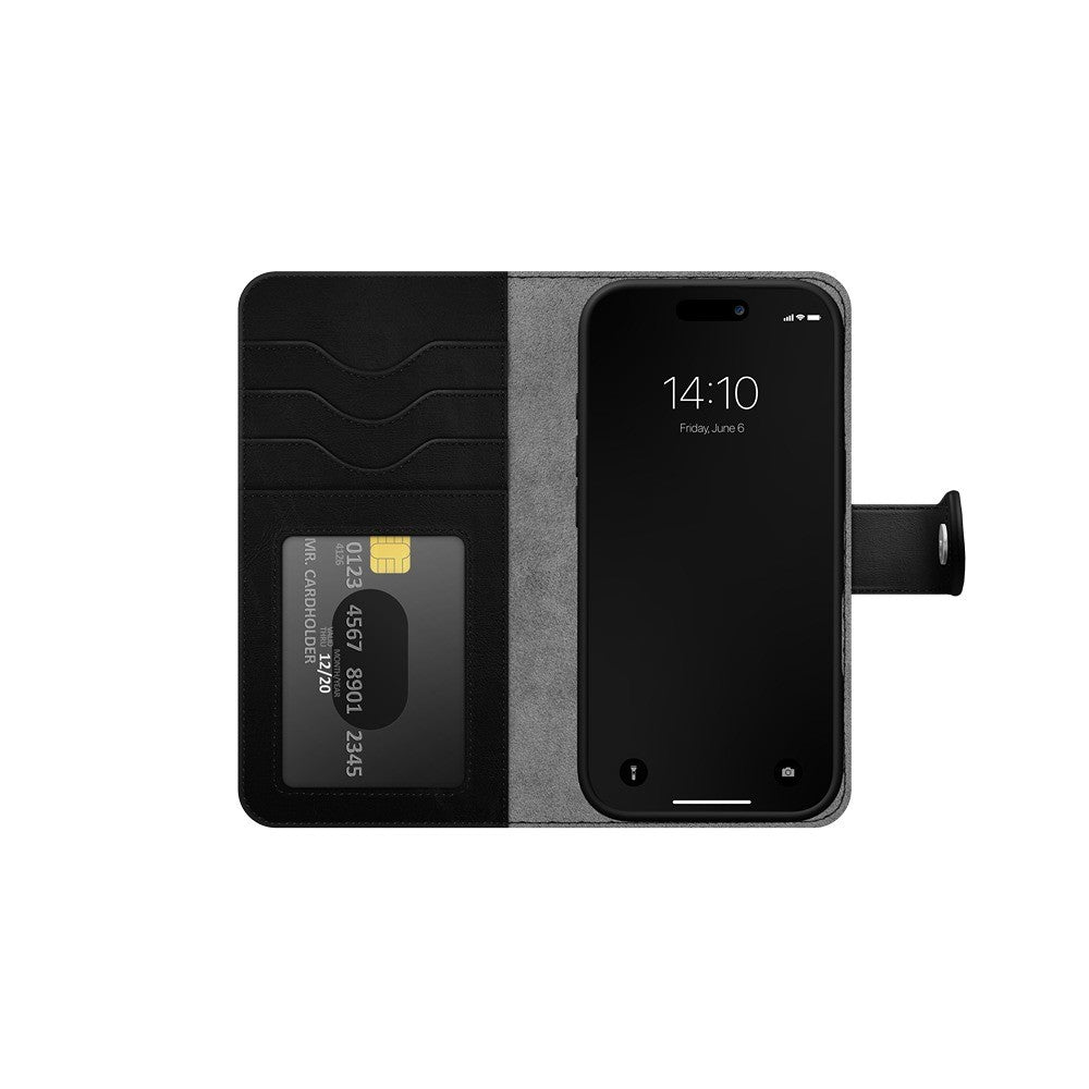 Ideal of Sweden iPhone 17 Pro/iPhone 18 Pro Etui Magnet Wallet+ MagSafe Svart