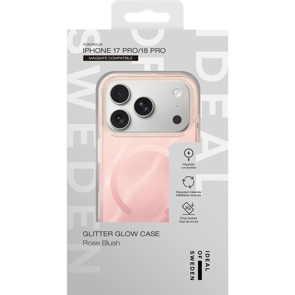 Ideal of Sweden iPhone 17 Pro/iPhone 18 Pro Deksel Klar Case MagSafe Rose Blush