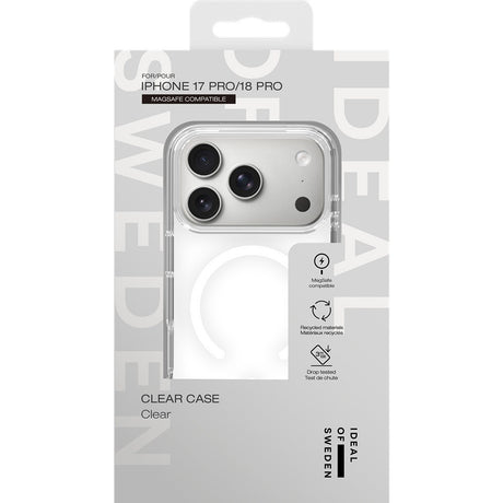 Ideal of Sweden iPhone 17 Pro/iPhone 18 Pro Deksel Clear Case MagSafe Klar