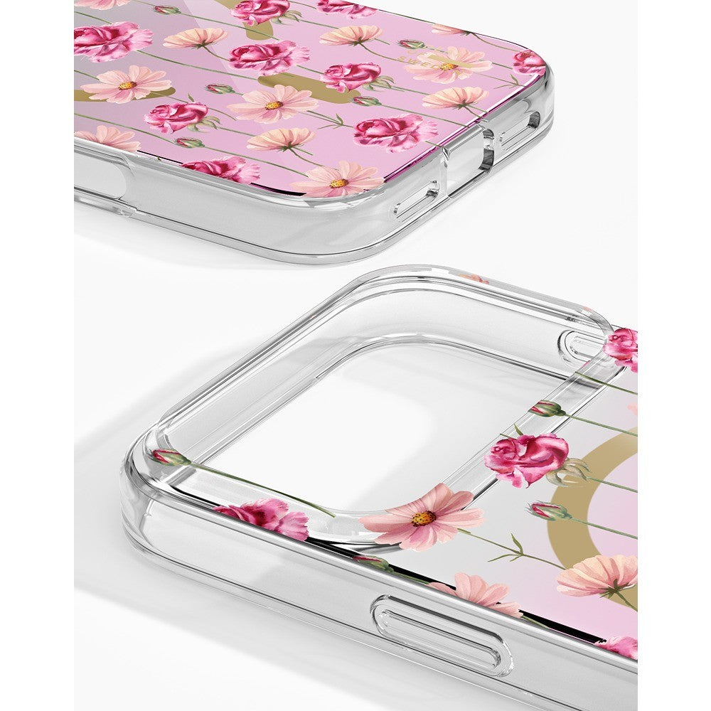 Ideal of Sweden iPhone 17 Pro/iPhone 18 Pro Deksel Mirror Case MagSafe Rose Blush Floral