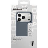 Ideal of Sweden iPhone 17 Pro/iPhone 18 Pro Deksel i silikon med MagSafe Midnight Blue