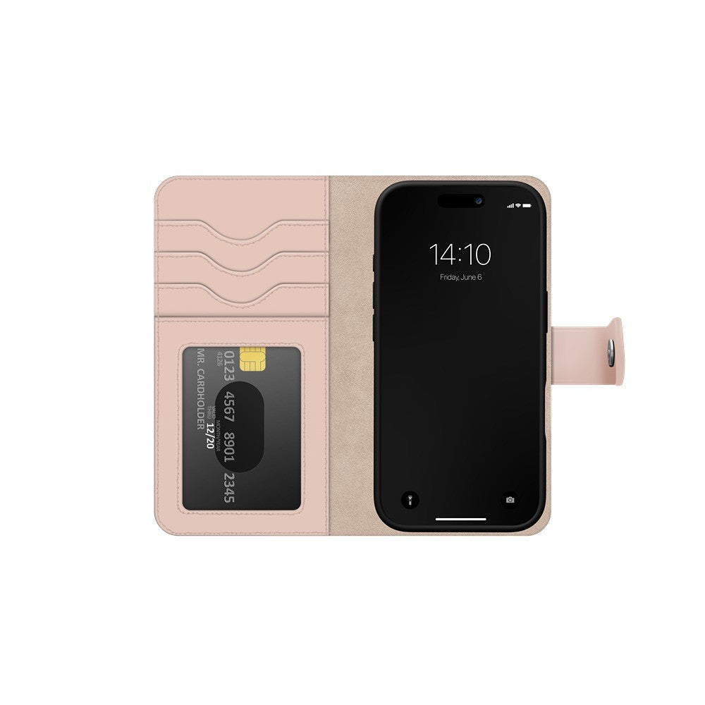 Ideal of Sweden iPhone 17 Pro Max/iPhone 18 Pro Max Etui Magnet Wallet+ MagSafe Rosa