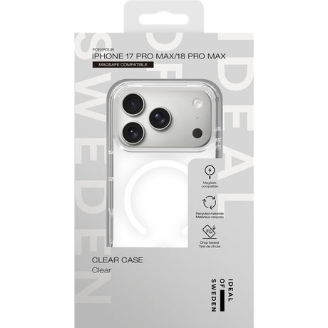 Ideal of Sweden iPhone 17 Pro Max/iPhone 18 Pro Max Deksel Clear Case MagSafe Klar