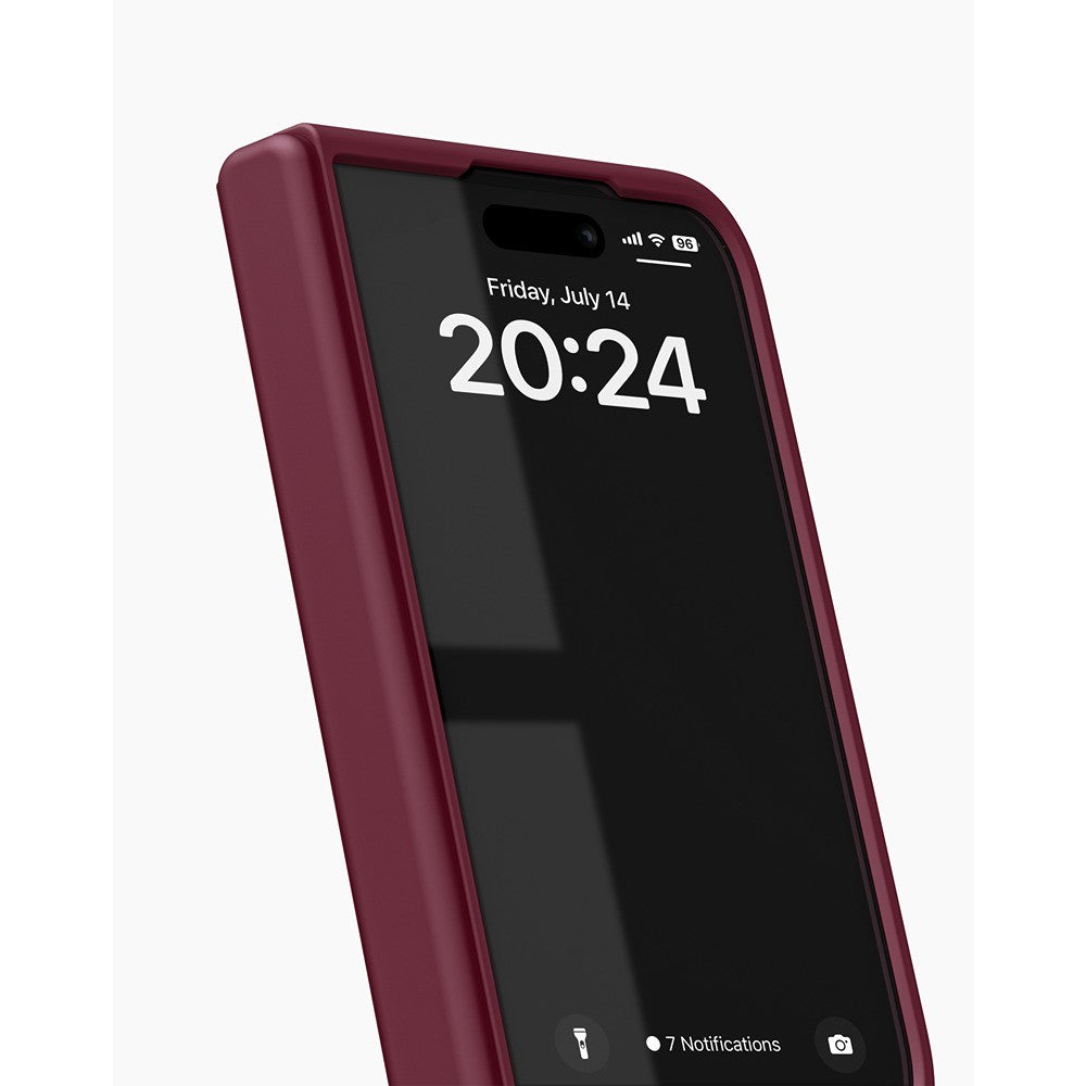 Ideal of Sweden iPhone Duo Deksel Silicone Case MagSafe Fine Wine