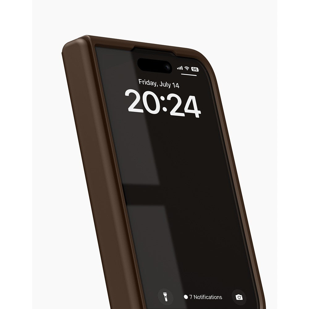 Ideal of Sweden iPhone Duo Deksel Silicone Case MagSafe Mocha Mousse