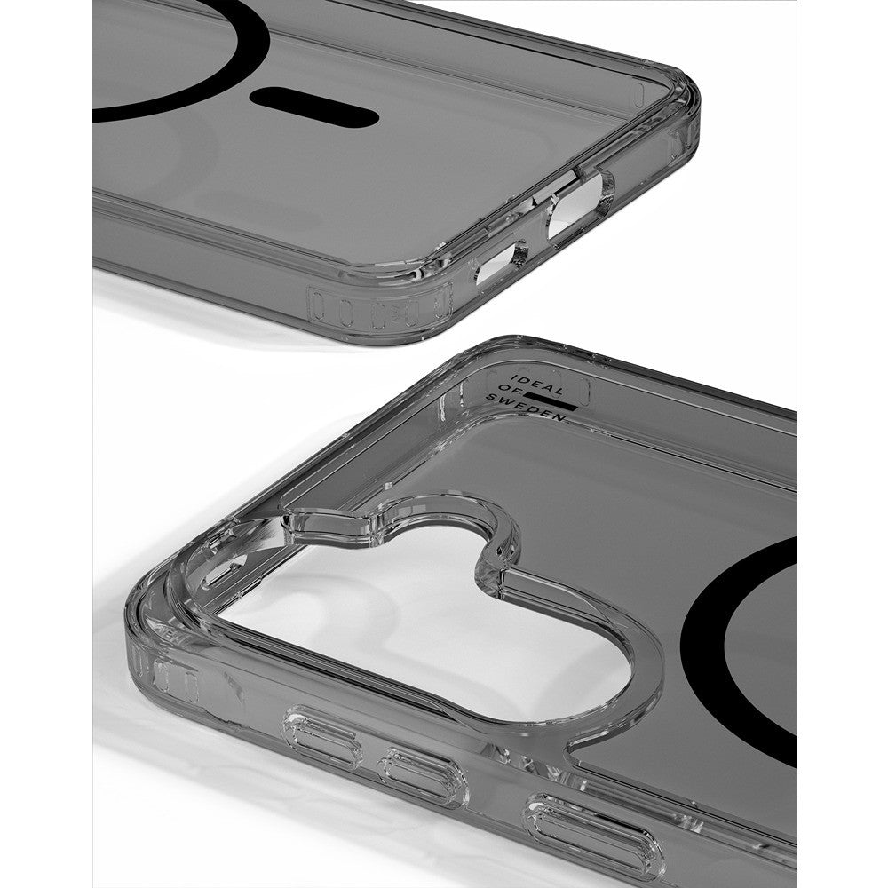 Ideal of Sweden Samsung Galaxy A57 Klar deksel med MagSafe Tinted Black