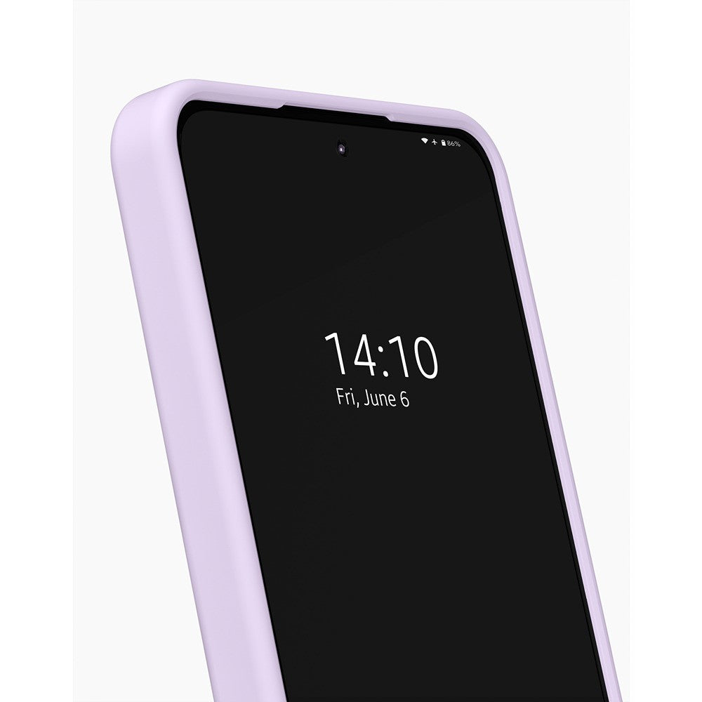 Ideal of Sweden Samsung Galaxy A57 Deksel Silicone Case MagSafe Lavender Milk