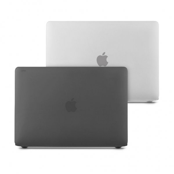 Moshi iGlaze MacBook Air 13 (M1 A2337. A1932. A2179) Skall Gjennomsiktig Svart