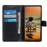 Samsung Galaxy A50 Etui Litchi Svart