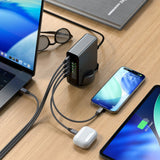 Satechi ChargeView 240W skrivebordslader Space Black