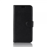 iPhone 11 Etui Litchi Svart