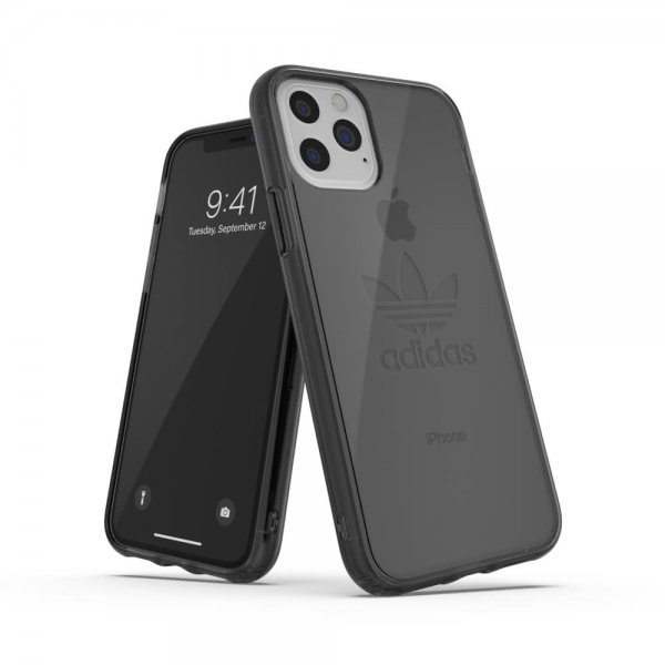 Adidas iPhone 11 Pro Deksel OR Protective Clear Case FW19 Smokey Black