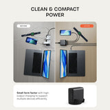 Satechi ChargeView 140W-skrivebordslader Space Black