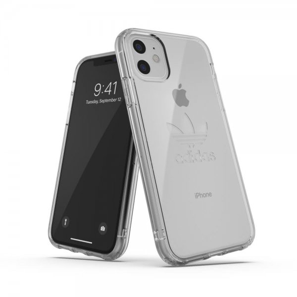 Adidas iPhone 11 Deksel OR Beskyttende Klar Deksel FW19 Klar