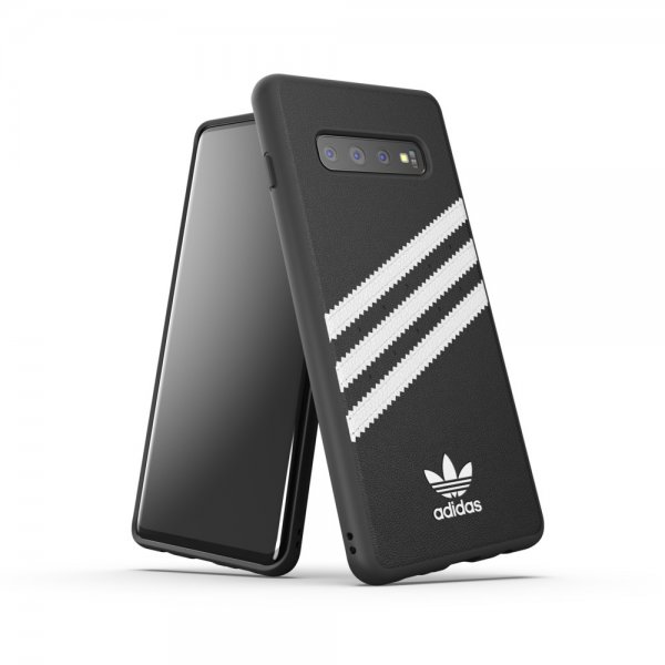 Adidas Samsung Galaxy S10 Plus Deksel OR 3-Stripes Snap Case SS20 Svart HHvit
