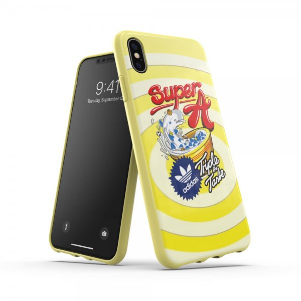 Adidas iPhone Xs Max Deksel OR Moulded Case Bodega FW19 Shock Yellow