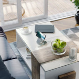 ALOGIC Matrix 3-i-1 Magnetisk Lade Dock med Apple Watch Lader Hvit