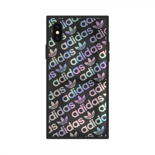 Adidas iPhone X/Xs Deksel OR Square Case FW19 Svart Holografisk