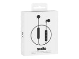 Sudio Tio Trådløsa Hodetelefoner In-Ear Vävd Kabler Svart