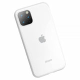 Baseus iPhone 11 Pro Deksel Jelly Liquid Silica Gel Hvit