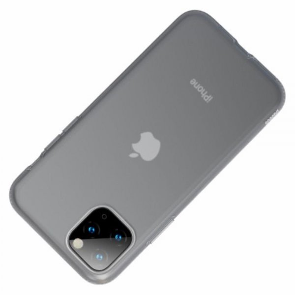 Baseus iPhone 11 Pro Deksel Jelly Liquid Silica Gel Svart