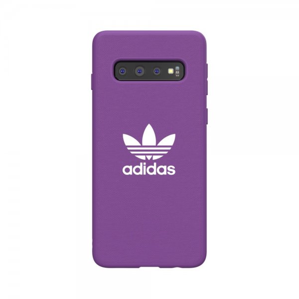 Adidas Samsung Galaxy S10 Deksel OR Trefoil Snap Case SS20 Lilla