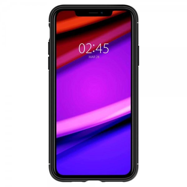 Spigen iPhone 11 Deksel Rugged Armor Matte Black
