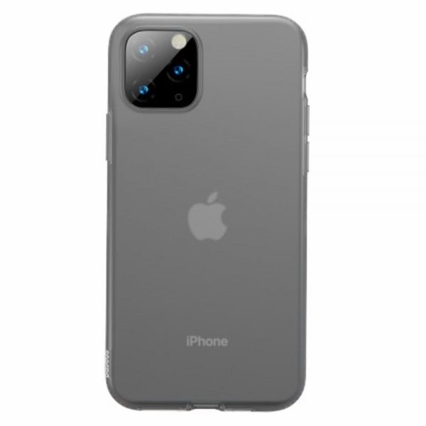 Baseus iPhone 11 Pro Deksel Jelly Liquid Silica Gel Svart