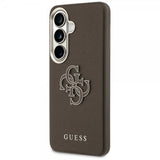 Guess Samsung Galaxy S26 Plus Deksel 4G Logo Grained Brun