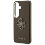 Guess Samsung Galaxy S26 Plus Deksel 4G Logo Grained Brun