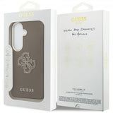 Guess Samsung Galaxy S26 Plus Deksel 4G Logo Grained Brun