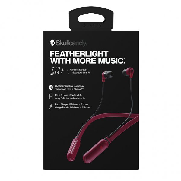 Skullcandy INKD+ Hodetelefoner In-Ear Rød