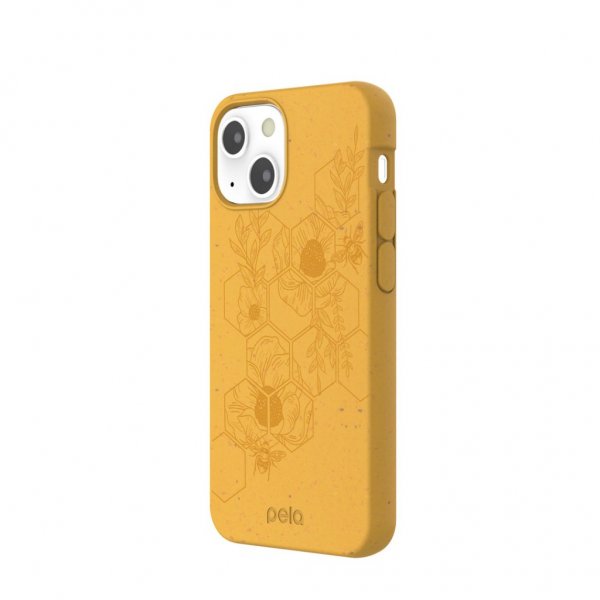 Pela iPhone 13 Mini Deksel Classic Honey Hive Edition