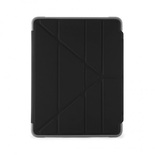 Pipetto iPad 10.2 (gen 7/8/9) Sak Origami Pencil Shield Svart