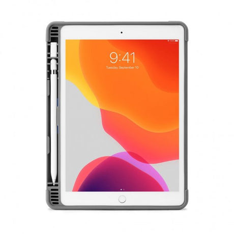 Pipetto iPad 10.2 (gen 7/8/9) Origami Pencil Shield Veske Svart