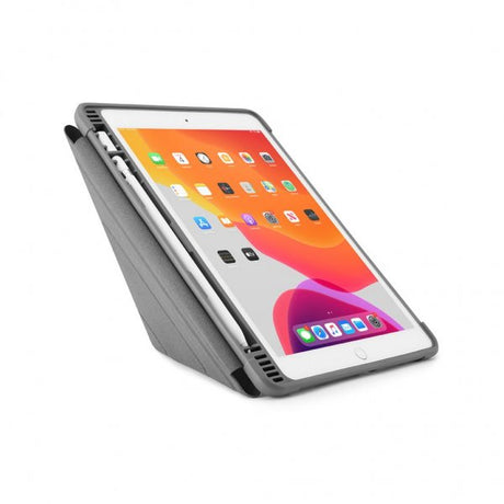 Pipetto iPad 10.2 (gen 7/8/9) Origami Pencil Shield Veske Svart
