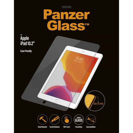 PanzerGlass iPad 10.2 (gen 7/8/9) Skjermbeskytter Edge-to-Edge
