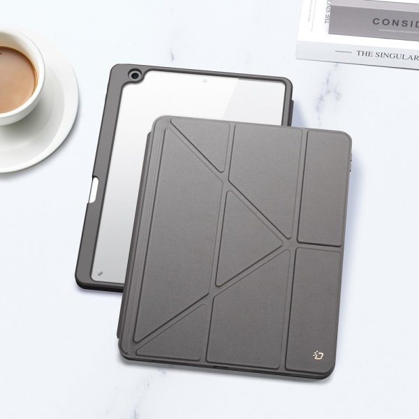 Dux Ducis iPad 10.2 (gen 7/8/9) Etui Magi Series Grå