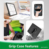 4smarts iPad 10.2 (gen 7/8/9) Deksel Rugged Etui Grip Svart