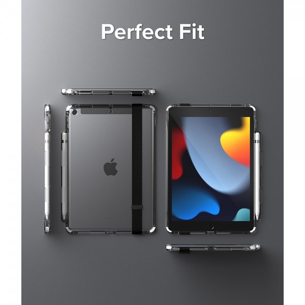 Ringke iPad 10.2 (gen 7/8/9) Deksel Fusion+ Strap Combo Gul