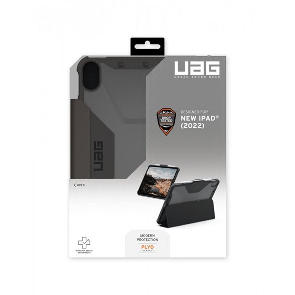 Urban Armor Gear (UAG) iPad 10.9 (gen 10)/iPad 11 (A16) Etui Plyo Folio Black/Ice