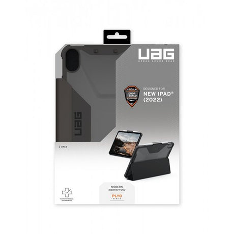 Urban Armor Gear (UAG) iPad 10.9 (gen 10)/iPad 11 (A16) Etui Plyo Folio Black/Ice