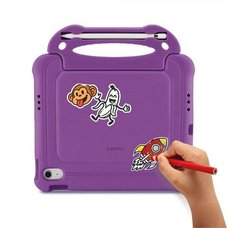 Pipetto iPad 10.9 (gen 10)/iPad 11 (A16) Deksel Activity Case Lilla