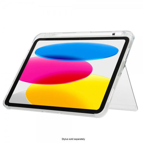 Targus iPad 10.9 (gen 10)/iPad 11 (A16) Deksel Click-In Clear + Kickstand Transparent
