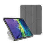 Pipetto iPad Pro 11 (gen 2/3/4) Origami Veske Grå