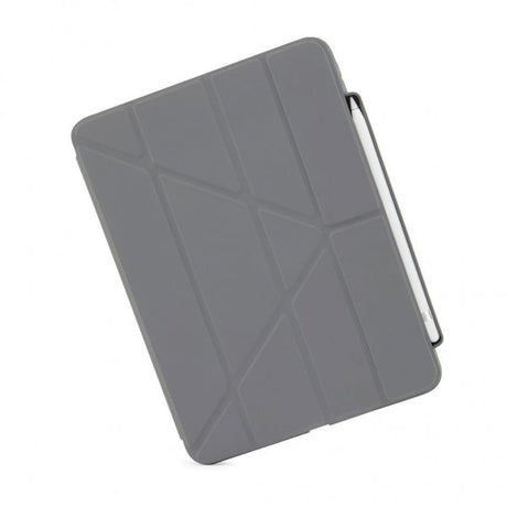 Pipetto iPad 10.9 (gen 10)/iPad 11 (A16) Etui Origami No3 Pencil Case Lysegrå