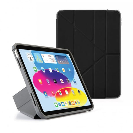 Pipetto iPad 10.9 (gen 10)/iPad 11 (A16) Etui Origami No2 Shield Svart