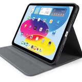Pipetto iPad 10.9 (gen 10)/iPad 11 (A16) Etui Rotating Folio Svart