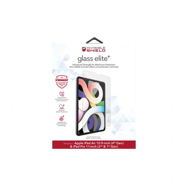 Zagg InvisibleShield iPad Air 10.9 (gen 4/5)/iPad Pro 11 Skjermbeskytter Glass Elite